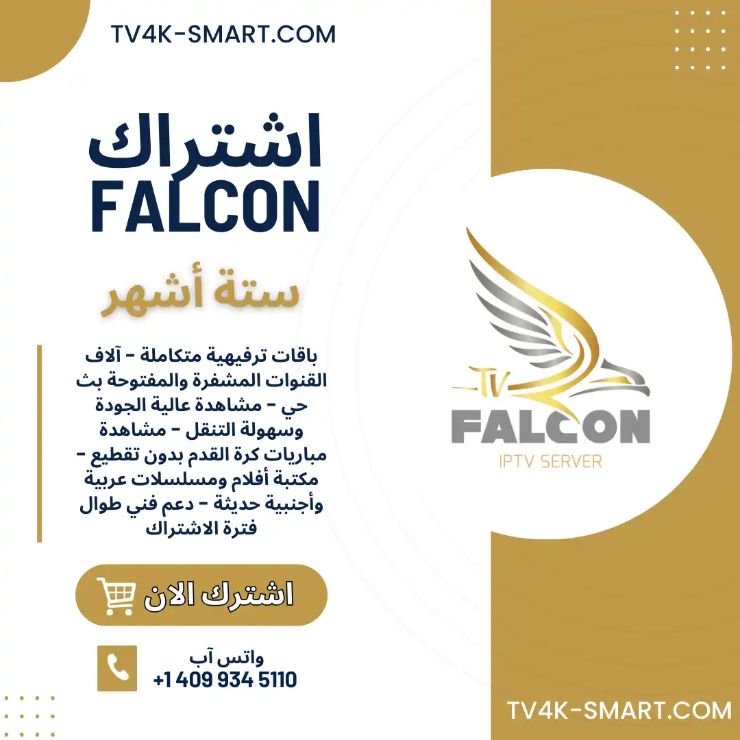 اشتراك سيرفر فالكون برو FALCON PRO لمدة 6 أشهر